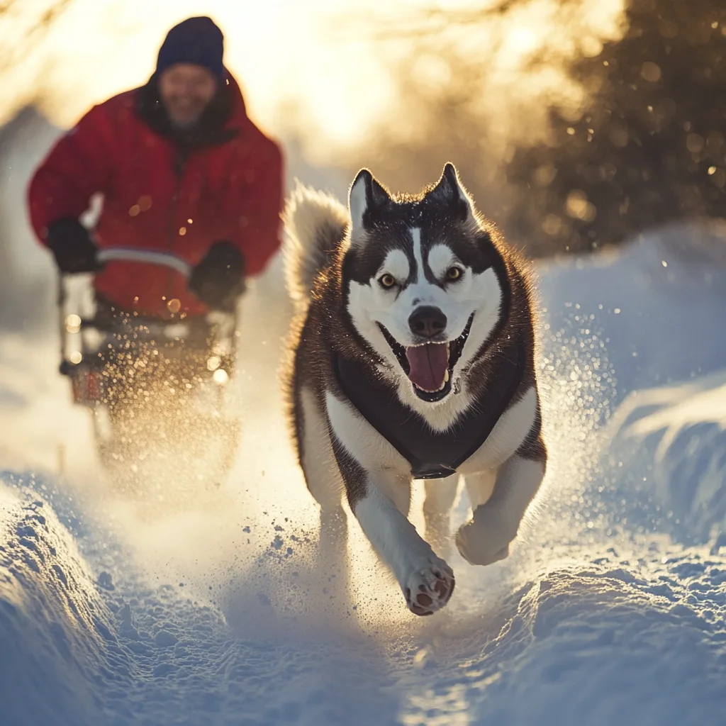 Wintercamping, Hundesport