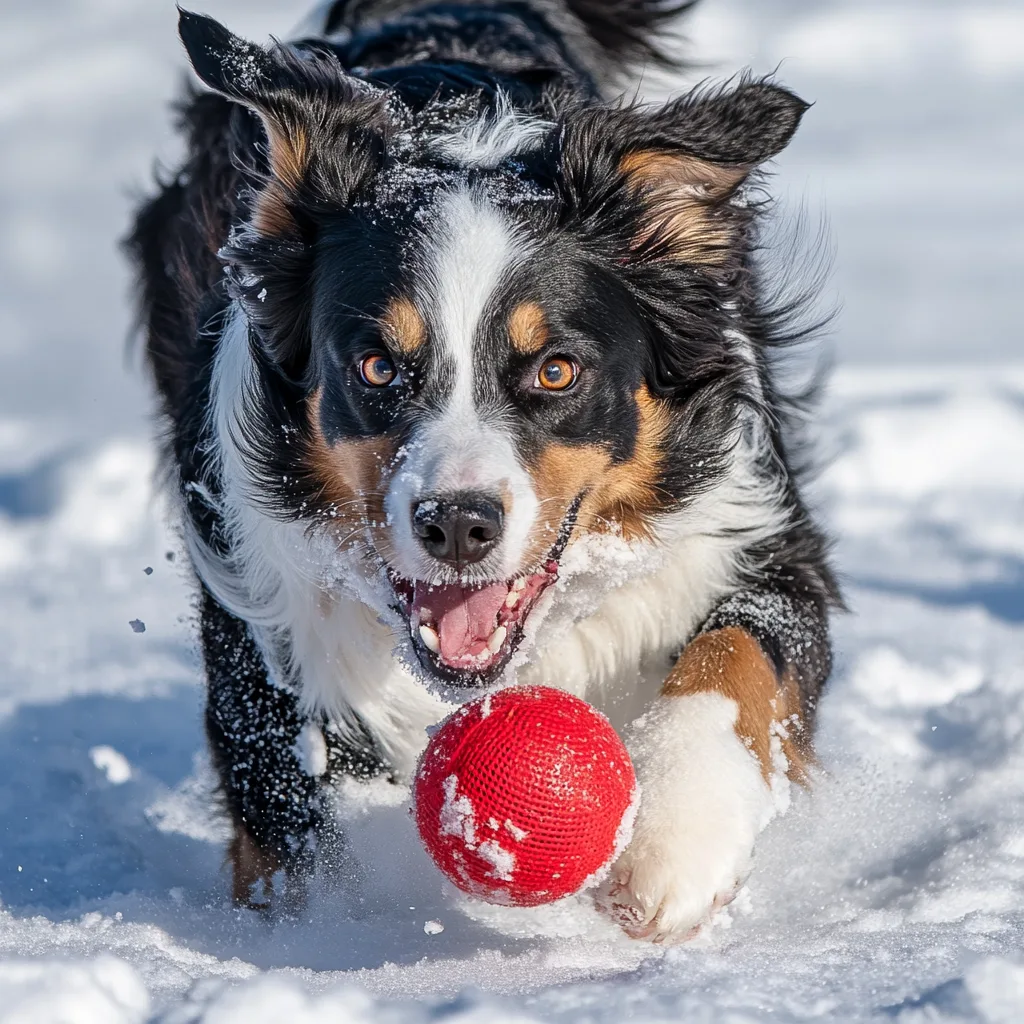 Hund, Ball spielen