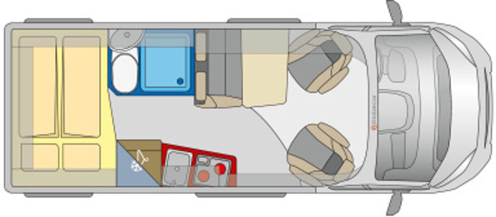 Fahrzeugabbildung Globecar Globescout Fiat Verfügbar ab November 2024