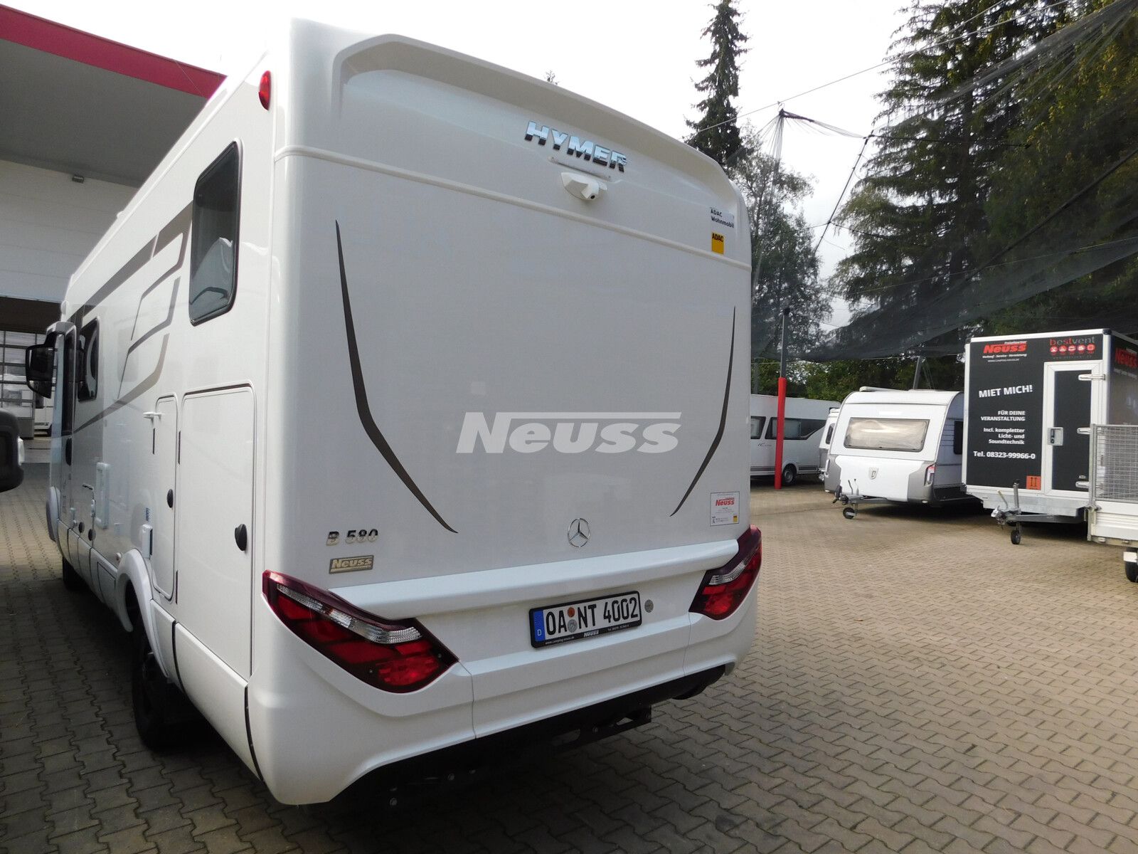 Fahrzeugabbildung HYMER / ERIBA / HYMERCAR B-Klasse MC I 580 Verfügbar ab November 2024