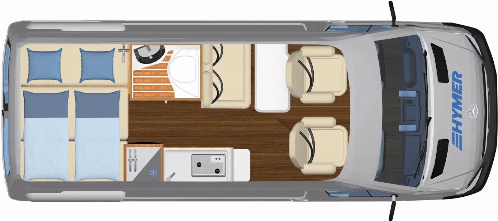 Fahrzeugabbildung HYMER / ERIBA / HYMERCAR Free S 600