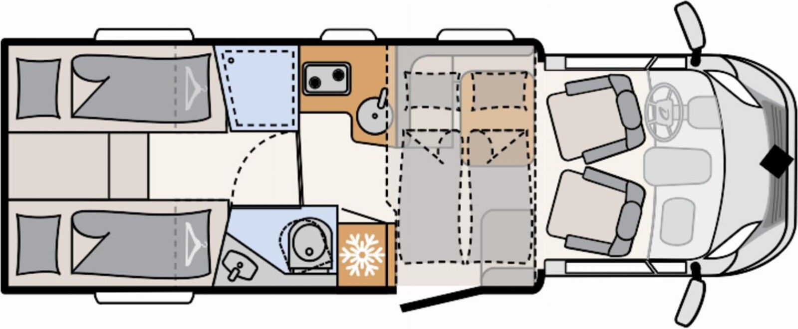 Fahrzeugabbildung Dethleffs Just Camp T 7052 EB