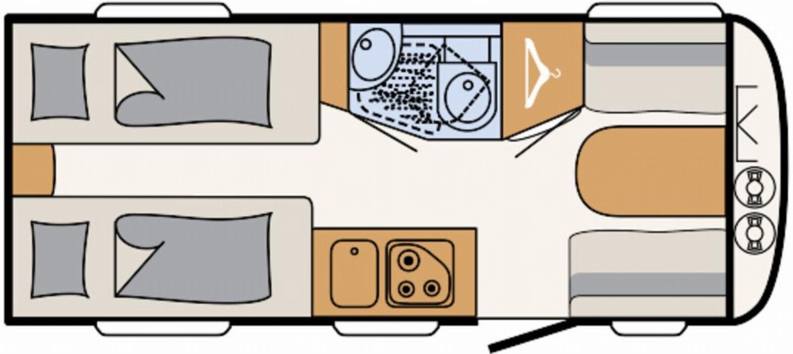 Fahrzeugabbildung Dethleffs c-joy 460 LE