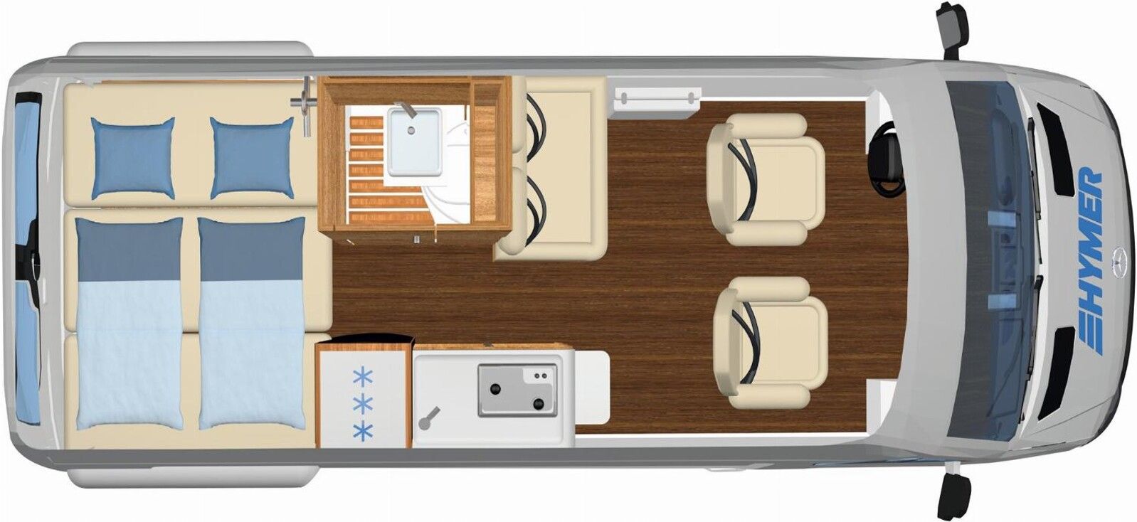 Fahrzeugabbildung HYMER / ERIBA / HYMERCAR Grand Canyon S CrossOver Mercedes