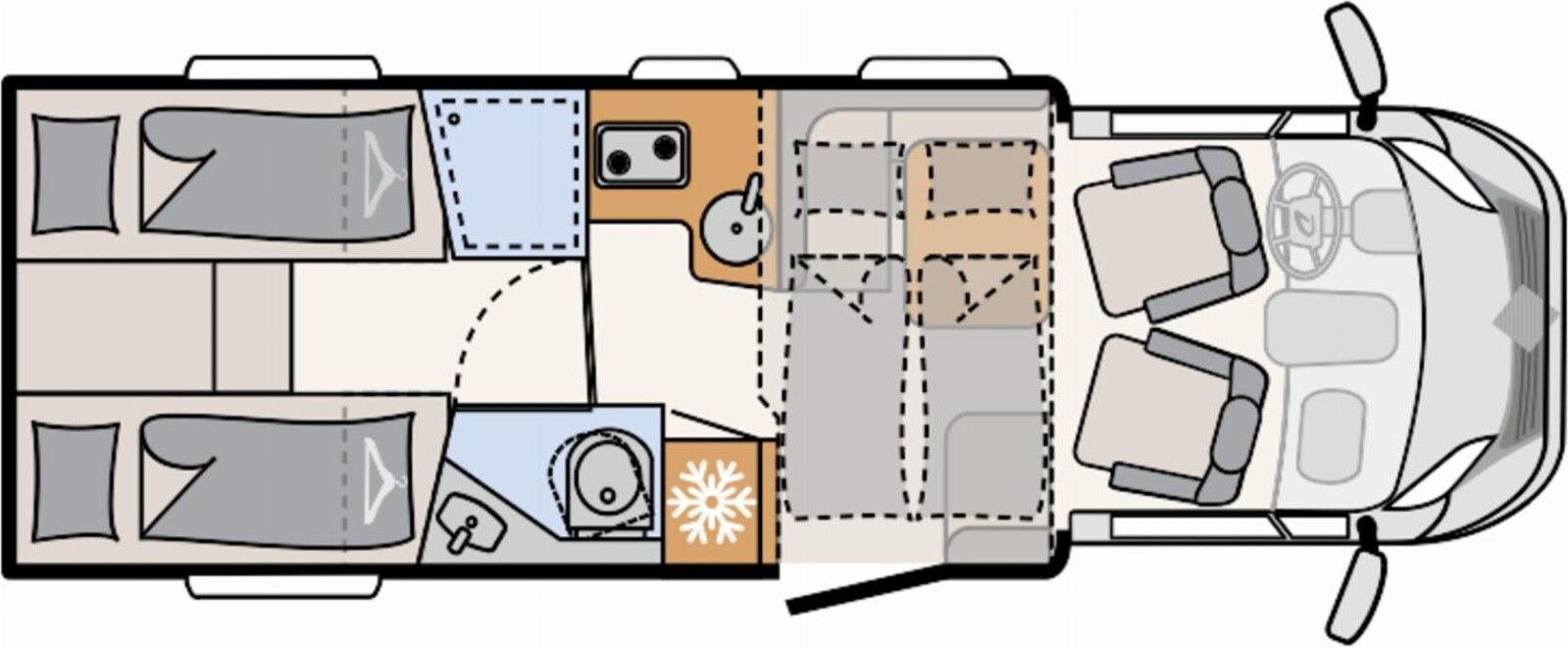 Fahrzeugabbildung Dethleffs Just Camp T 7052 EB